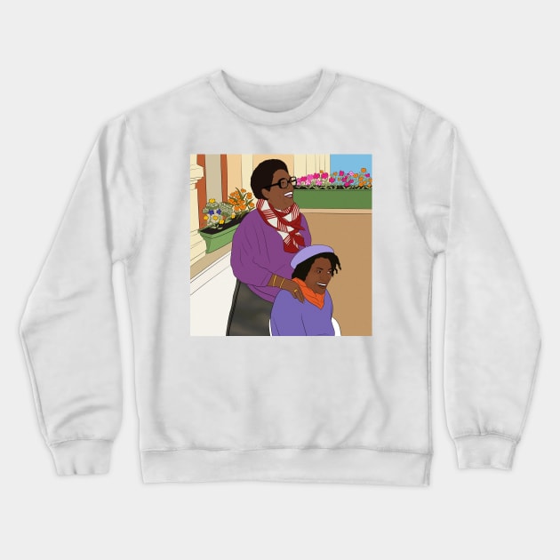 Audre Lorde & Gloria Joseph Crewneck Sweatshirt by chapeauperuvien